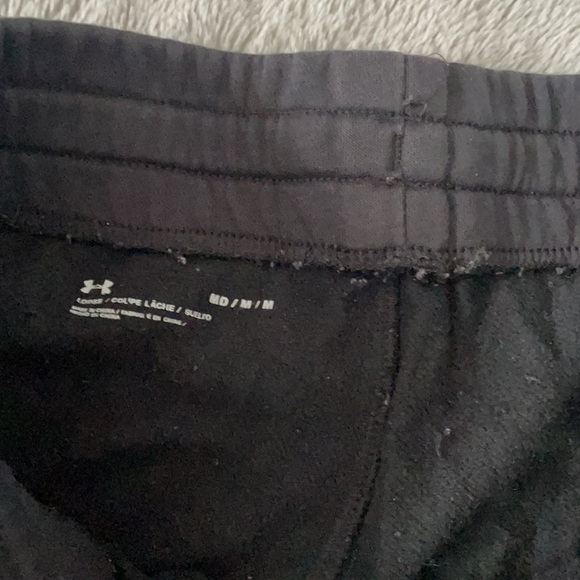 Under Armour Black Sweat Draw String Cuff Joggers - Women’s M - Picture 5 of 5